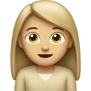 Beige sticker