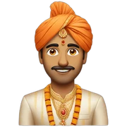 Indian groom sticker