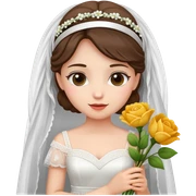 bride girl sticker