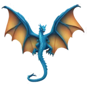 dragon wings sticker