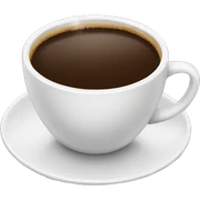 Coffee sticker