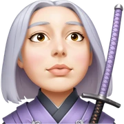 Gentle Samurai sticker