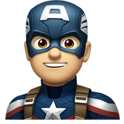 Captain America  sticker