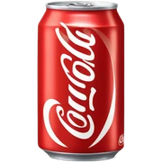 Coke can sticker