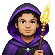 Obsidian Mage sticker