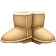 Ugg slippers sticker