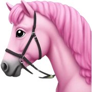 Pink pony club sticker