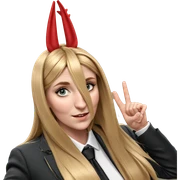 blonde girl in formal attire sticker