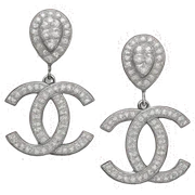 Chanel earrings diamond  sticker