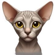 Sphinx cat sticker