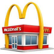 Mcdonalds sticker