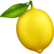 Lemon sticker