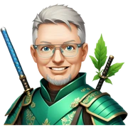 Emerald Samurai sticker