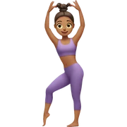 Pilates girl sticker