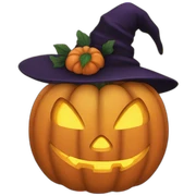 Halloween Kürbis sticker