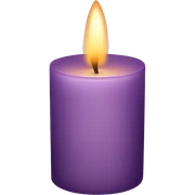 Luxury candle sticker
