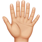 hand reverse sticker