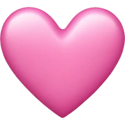 pink heart sticker