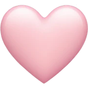 pastel pink heart sticker