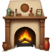 fireplace sticker