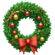 Christmas wreath  sticker