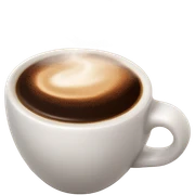 Coffee sticker