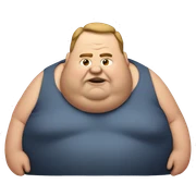 fat man sticker
