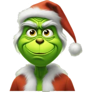 Grinch sticker