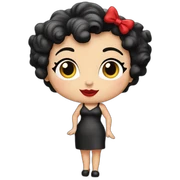 Betty boop sticker