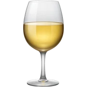 wine glass sticker