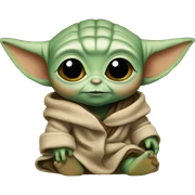 Baby yoda sticker