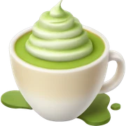 matcha latte  sticker