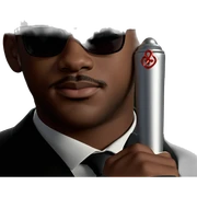 stylish boy in formal attire sticker