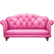 pink sofa sticker