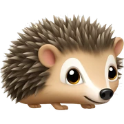 Hedgehog sticker