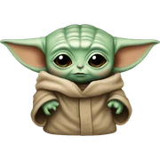 Baby yoda sticker