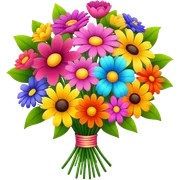flower bouquet  sticker