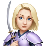 Gentle Samurai sticker