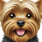 yorkie sticker