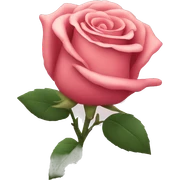 Rose sticker