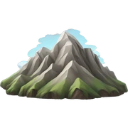 mountain sticker