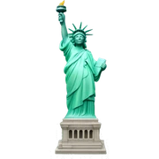 Statue of liberty sticker