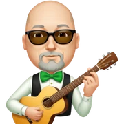 Leprechaun Guitarist sticker
