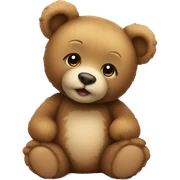  A cute teddy bear  sticker