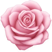 Cœur pastel rose sticker