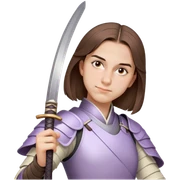 Gentle Samurai sticker