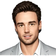 portrait of a young man sticker