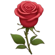 Rose from Beauty and the Beast sticker