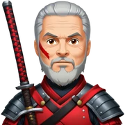 Battle-Ready Samurai sticker
