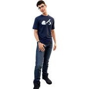 casual outdoor portrait of male sticker